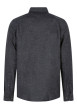 Thumbnail Chemise en flanelle de coton anthracite pourvue d'une coupe droite - Image 2