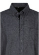 Thumbnail Chemise en flanelle de coton anthracite pourvue d'une coupe droite - Image 3
