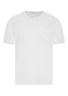 Thumbnail Lot de 2 t-shirts en coton noirs et blancs unis avec une coupe droite