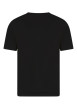 Thumbnail Lot de 2 t-shirts en coton noirs et blancs unis avec une coupe droite - Image 4