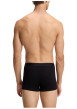 Thumbnail Lot de 3 boxers en coton unis avec une taille élastiquée à coupe moulante - Image 2