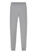 Thumbnail Pantalon de jogging en coton taupe à coupe droite pourvu d'une taille élastiquée - Image 2