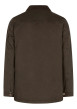 Thumbnail Parka style barbour en coton kaki pourvue d'une coupe droite - Image 2