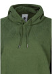 Thumbnail Sweat vert à coupe droite pourvu d'un col à capuche et de manches longues - Image 3