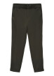 Thumbnail Pantalon chino kaki pourvu d'une coupe slim avec une ceinture élastiquée