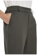 Thumbnail Pantalon chino kaki pourvu d'une coupe slim avec une ceinture élastiquée - Image 3