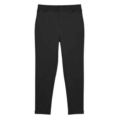 Pantalon chino noir pourvu d'une coupe slim...
