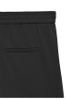 Thumbnail Pantalon chino noir pourvu d'une coupe slim avec une ceinture élastiquée - Image 2