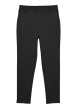 Thumbnail Pantalon chino noir muni d'une coupe slim avec une ceinture élastiquée