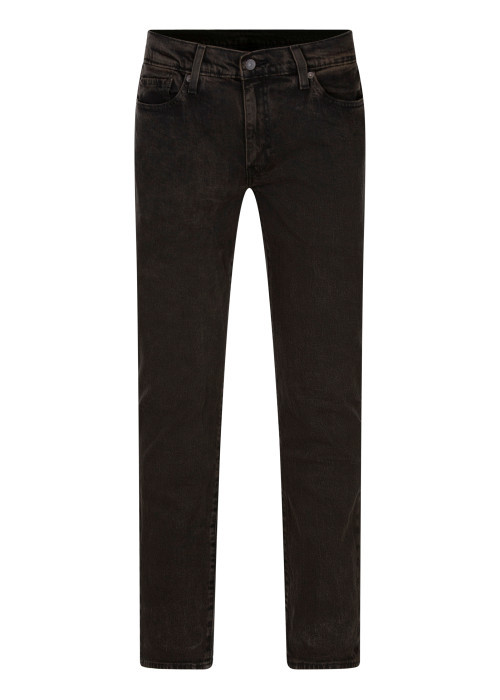Jean 511® Slim en coton noir effet délavé pourvu de 5 poches