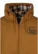 Thumbnail Blouson en coton camel pourvu de 2 poches plaquées à l'avant - Image 3