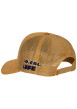 Thumbnail Casquette snapback jaune moutarde unie avec la marque brodée sur la couronne - Image 2