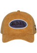 Thumbnail Casquette snapback jaune moutarde unie avec la marque brodée sur la couronne - Image 4