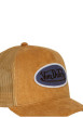 Thumbnail Casquette snapback jaune moutarde unie avec la marque brodée sur la couronne - Image 5