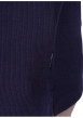 Thumbnail Polo en coton biologique marine pourvu d'un col à revers et de manches longues - Image 3