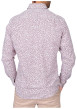 Thumbnail Chemise en coton biologique rose à motifs pourvue d'une coupe droite - Image 2