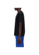Thumbnail T-shirt en coton noir uni avec à l'avant le nom de la marque - Image 3