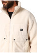 Thumbnail Blouson bi-matière écru pourvu de poches plaquées et du patch de la marque - Image 3