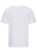 Thumbnail T-shirt en coton blanc imprimé avec une coupe droite et un col rond - Image 2