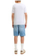 Thumbnail T-shirt en coton blanc imprimé avec une coupe droite et un col rond - Image 5