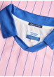 Thumbnail Polo mauve à rayures avec une coupe droite et des manches courtes - Image 4