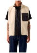 Thumbnail Blouson écru en maille sherpa pourvu d'une coupe droite et d'un col montant - Image 5