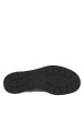 Thumbnail Boots en cuir brunes à talon décroché bas avec soufflets élastiqués noirs - Image 6