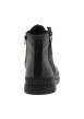 Thumbnail Bottines grises avec semelle à talon plat pourvues de lacets et zip latéral - Image 4