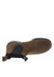 Thumbnail Boots en cuir brunes à soufflets élastiqués avec un bout rond - Image 5