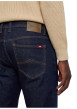 Thumbnail Jean Oregon en coton brut à coupe slim pourvu d'une fermeture à zip et bouton - Image 4