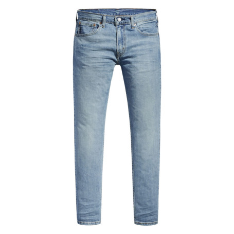 Jean 512® Slim Taper en coton bleu clair uni...