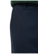 Thumbnail Pantalon chino marine à coupe droite pourvu d'une fermeture à zip et bouton - Image 4