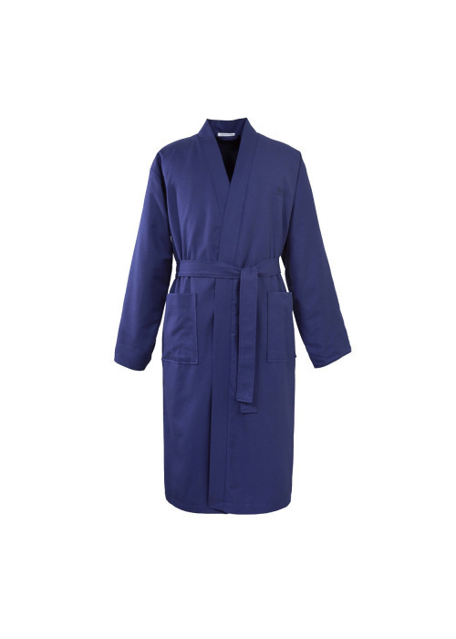 Peignoir homme bleu