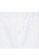 Thumbnail Caleçon en coton d'Egypte blanc uni fermé par 1 bouton et à taille élastiquée - Image 2