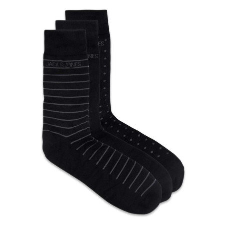 Lot de 3 paires de chaussettes JACARBO noires...