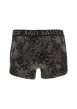 Thumbnail Lot de 2 Boxers classique en coton noir imprimé avec une coupe fermée - Image 3