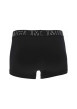 Thumbnail Lot de 2 Boxers classique en coton noir imprimé avec une coupe fermée - Image 5