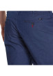 Thumbnail Short en coton bleu uni à coupe chino et une fermeture zippée boutonnée - Image 4