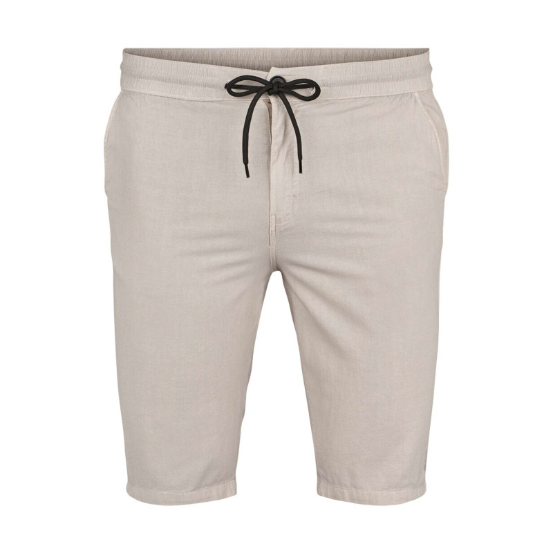 North 56°4 - Short En Coton Beige Uni Avec Une Coupe Chino Et Une Taille élastiquée - Beige North 56°4 - Short En Coton Beige Uni Avec Une Coupe Chino Et Une Taille élastiquée - Beige