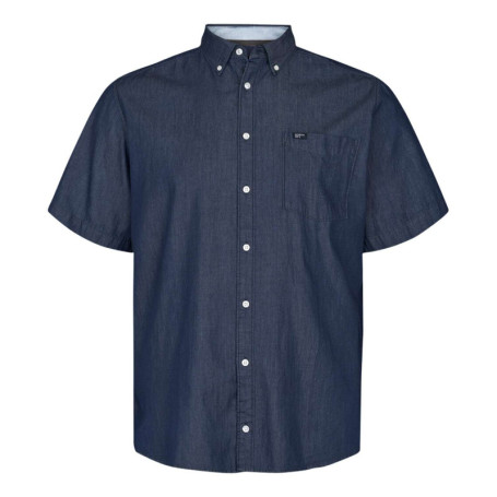 Chemise en coton brut unie avec une coupe...