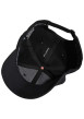 Thumbnail Casquette en coton noire en jean à coupe strapback avec logo de la marque - Image 2