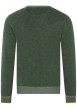 Thumbnail Pull en coton vert uni avec le logo iconique et une coupe droite - Image 2