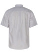 Thumbnail Chemise en coton blanche imprimé avec un col boutonné et une coupe droite - Image 2