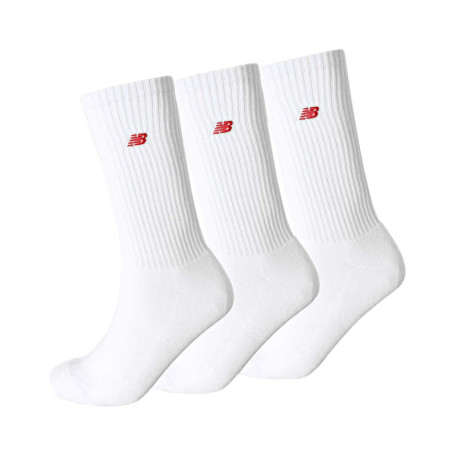 Lot de 3 paires de chaussettes blanches hautes...