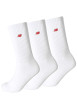 Thumbnail Lot de 3 paires de chaussettes blanches hautes avec le logo iconique