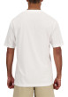 Thumbnail T-shirt en coton blanc uni avec une coupe droite et un col rond - Image 2