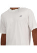 Thumbnail T-shirt en coton blanc uni avec une coupe droite et un col rond - Image 4