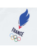 Thumbnail T-shirt en coton blanc uni avec un col rond et une coupe droite - Image 4