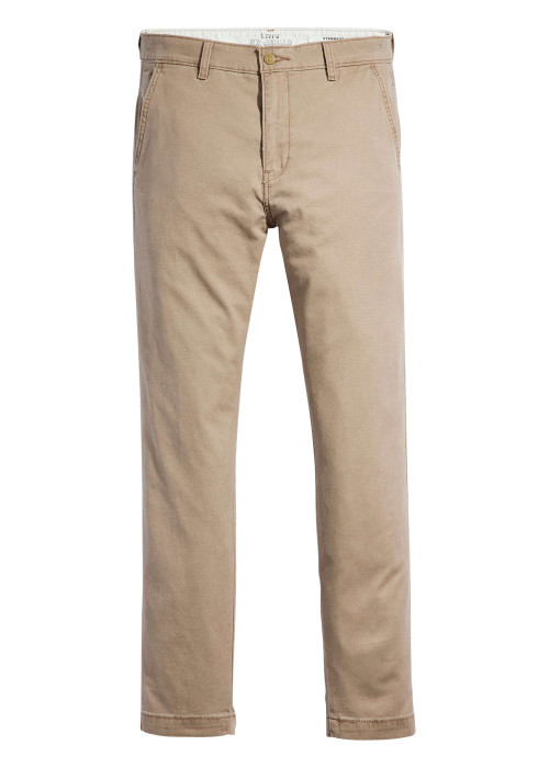 Pantalon XX Chino Std II en coton sable uni avec une coupe slim