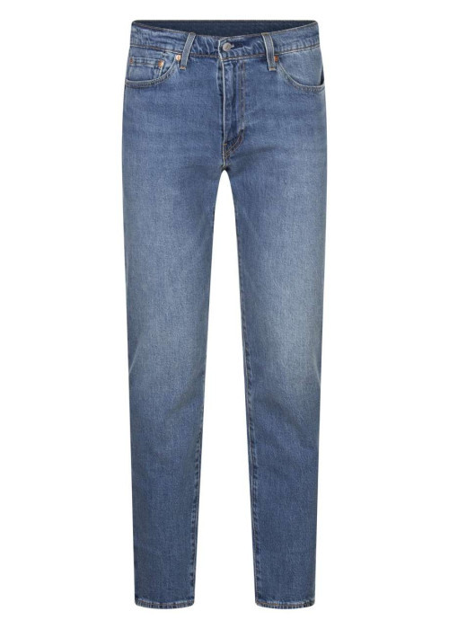 Jean 511 en coton bleu délavé avec une coupe slim et un style 5 poches